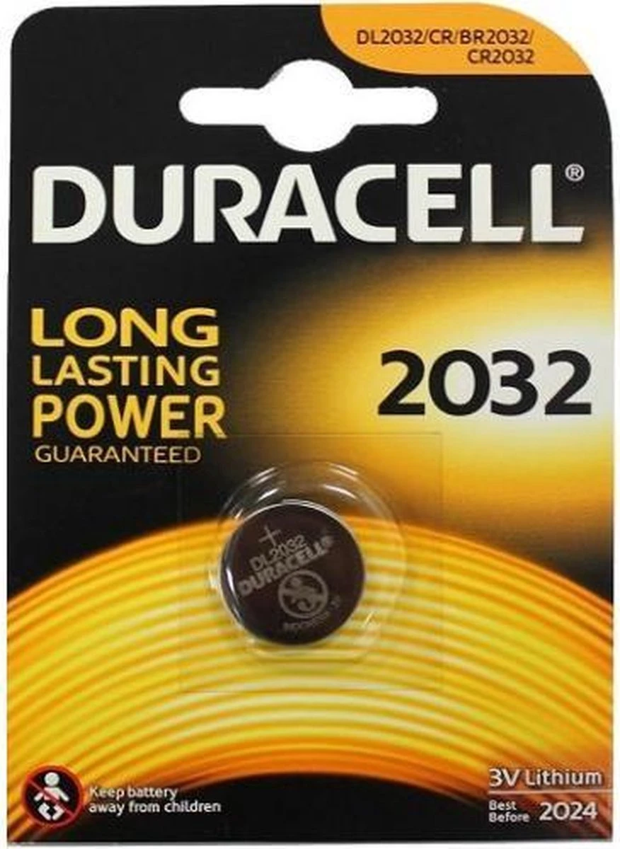 Duracell Lithium DL2032 Cr2032 3V